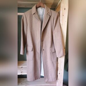Willi Smith Collection Women's Camel Overcoat Size 6